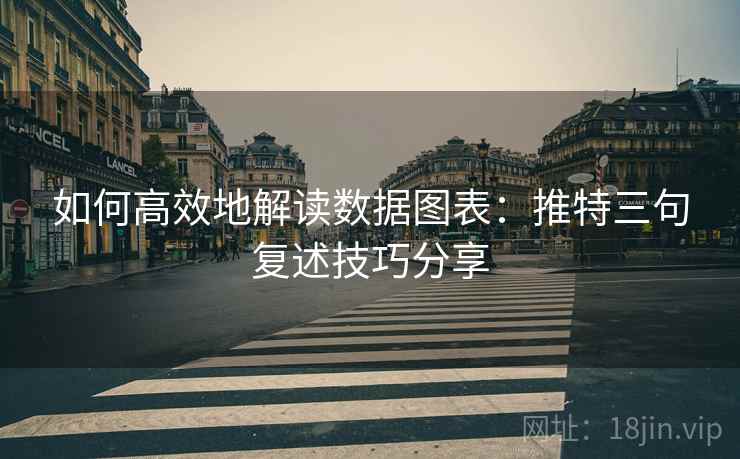 如何高效地解读数据图表：推特三句复述技巧分享